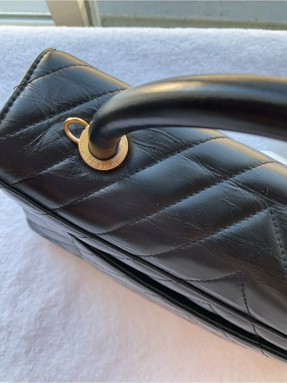 CHANEL satchel black